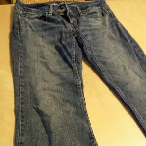 American Eagle jeans hipster flare size 6